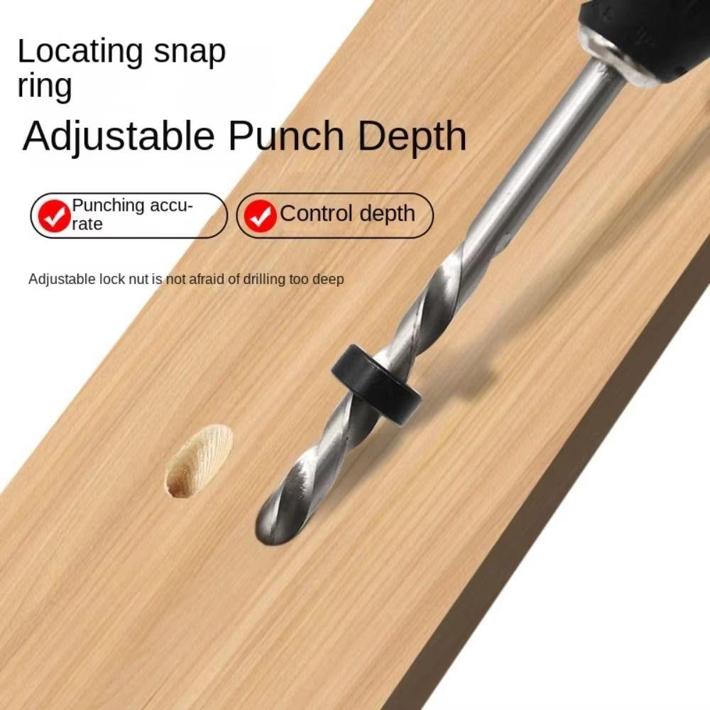 2set Round Handle Woodworking Tilt Hole Drill with Stoper Locator Hole Opener Tool Carpenter 9.5mm
2set Round Handle Woodworking Tilt Hole Drill with Stoper Locator Hole Opener Tool Carpenter 9.5mm