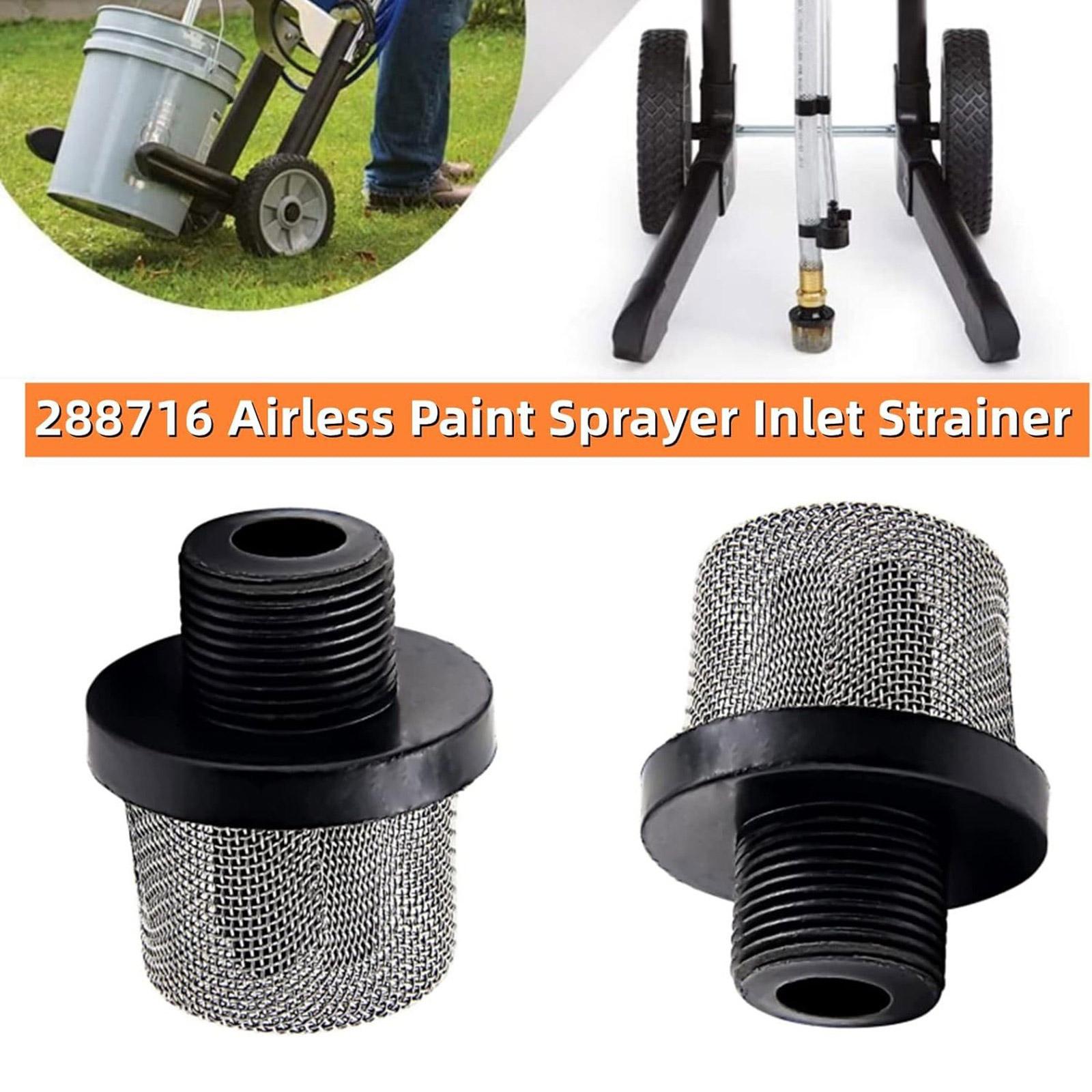 288716 Inlet Suction Strainer and 288749 Airless Sprays Machine Filter Kit for Airless Paint Sprayers Guns Accessories
288716 Inlet Suction Strainer and 288749 Airless Sprays Machine Filter Kit for Airless Paint Sprayers Guns Accessories