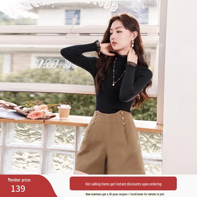 Xiangying Women s Semi-High Collar Knit Base Layer XL
Xiangying Women s Semi-High Collar Knit Base Layer XL