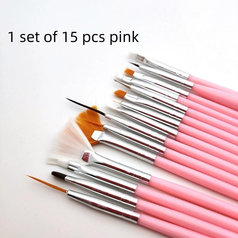 15pcs Professional Nail Art Brush Set Design Tip Acrylic UV Gel Lines Painting Drawing Carving Dotting Pen DIY Manicure Tool
15pcs Professional Nail Art Brush Set Design Tip Acrylic UV Gel Lines Painting Drawing Carving Dotting Pen DIY Manicure Tool