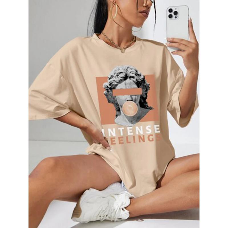 2025 Summer Loose Women s T-Shirt High Quality O Neck Sculpture Letter Pattern Short Sleeve Women s Short Sleeve T-Shirt CCXX120 XXXL бурштин
2025 Summer Loose Women s T-Shirt High Quality O Neck Sculpture Letter Pattern Short Sleeve Women s Short Sleeve T-Shirt CCXX120 XXXL бурштин