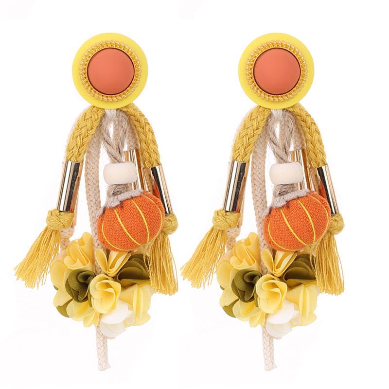 Statement Long Tassels Exaggerated Earrings Handmade For Women Wedding Party Jewelry
Statement Long Tassels Exaggerated Earrings Handmade For Women Wedding Party Jewelry