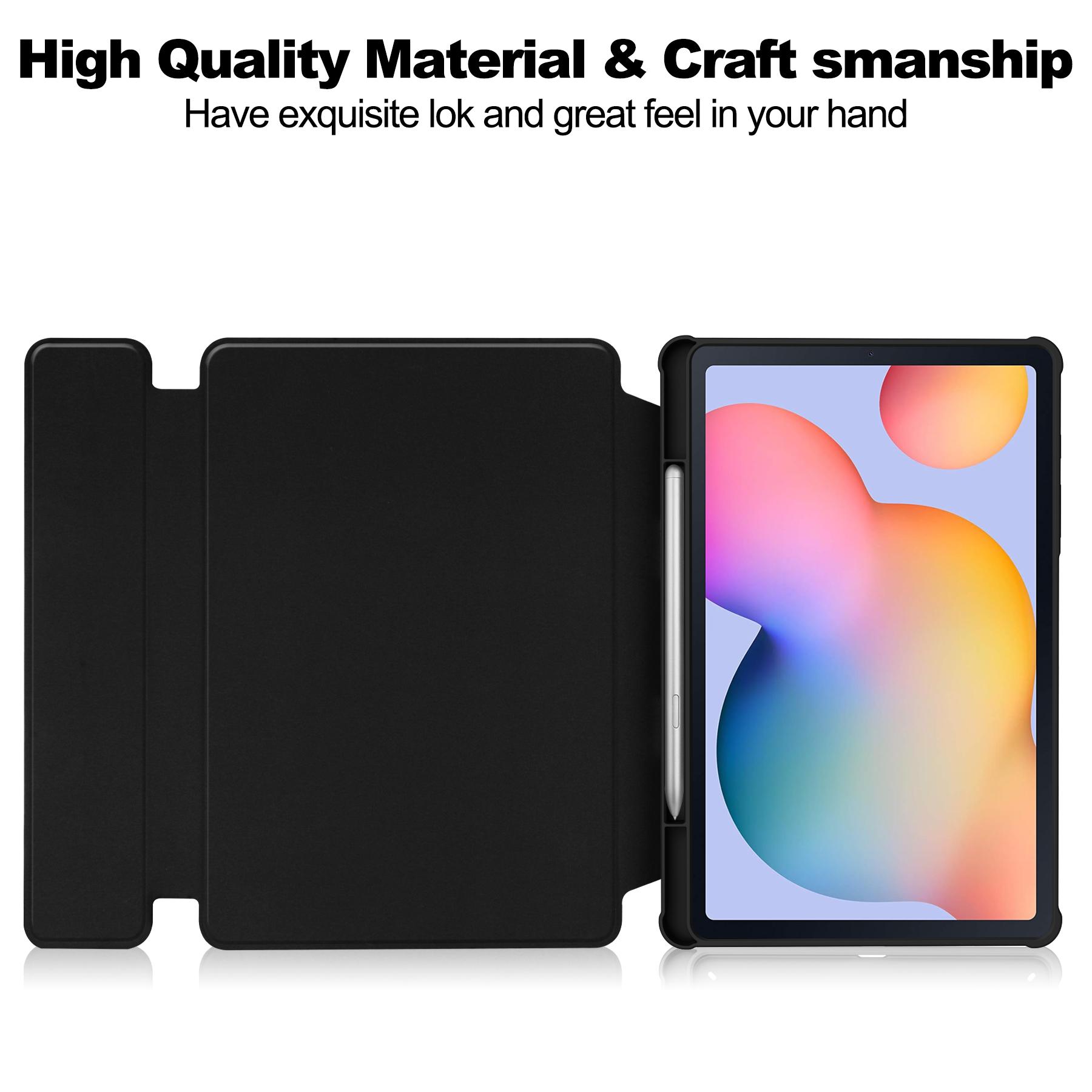 For Samsung Galaxy Tab S6 Lite (2024)/S6 Lite (2022)/S6 Lite (2020) Case Stand PU+Acrylic Tablet Cover (without Keyboard) Black
For Samsung Galaxy Tab S6 Lite (2024)/S6 Lite (2022)/S6 Lite (2020) Case Stand PU+Acrylic Tablet Cover (without Keyboard) Black