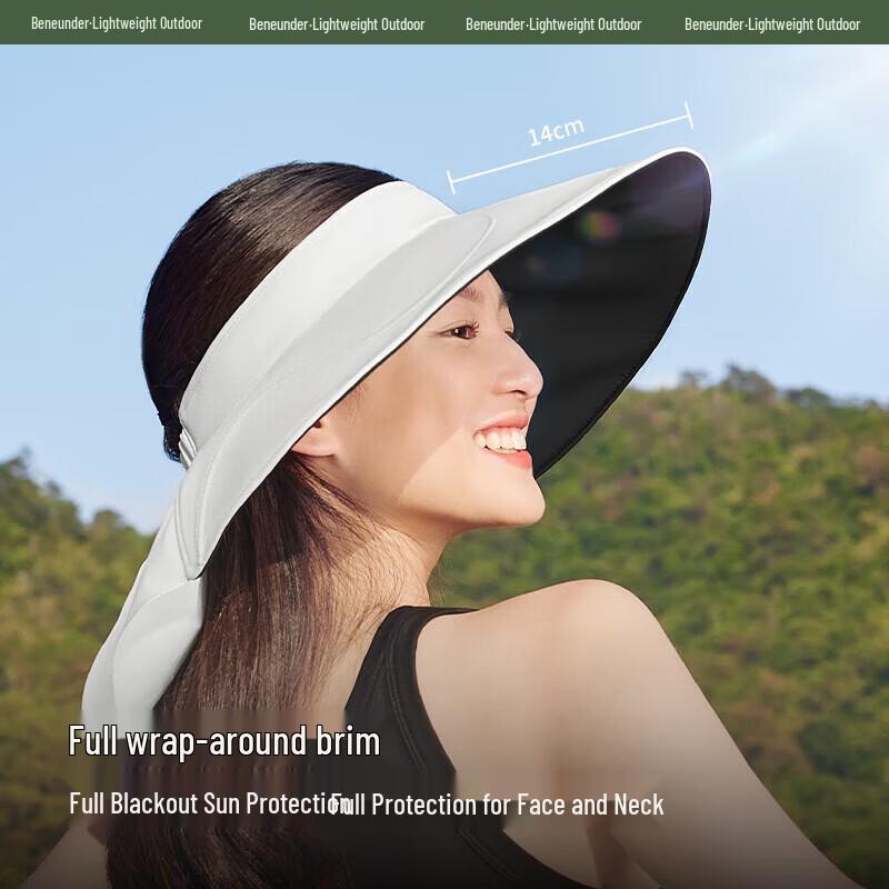 Beneunder Roll-Up UV Protection Sun Visor Hat
Beneunder Roll-Up UV Protection Sun Visor Hat