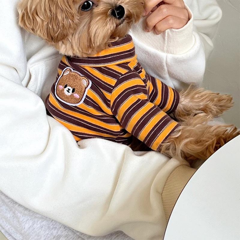 Dog clothes spring and summer thin loungewear spring and autumn bottoming shirt teddy bear small dog cat pet clothes XS (recommended weight 1-1.5kg)
Dog clothes spring and summer thin loungewear spring and autumn bottoming shirt teddy bear small dog cat pet clothes XS (recommended weight 1-1.5kg)