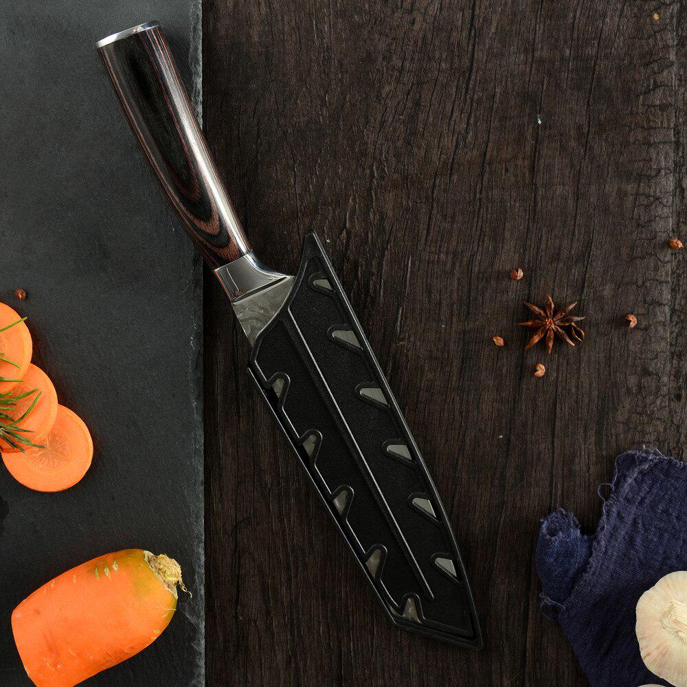 Нержавеющая сталь Gyuto нож 8 дюймовый японский анти-палка Дамаск вены шеф-повар кухня нож подарочный нож оболочки Крышка Edge гвардии
Нержавеющая сталь Gyuto нож 8 дюймовый японский анти-палка Дамаск вены шеф-повар кухня нож подарочный нож оболочки Крышка Edge гвардии