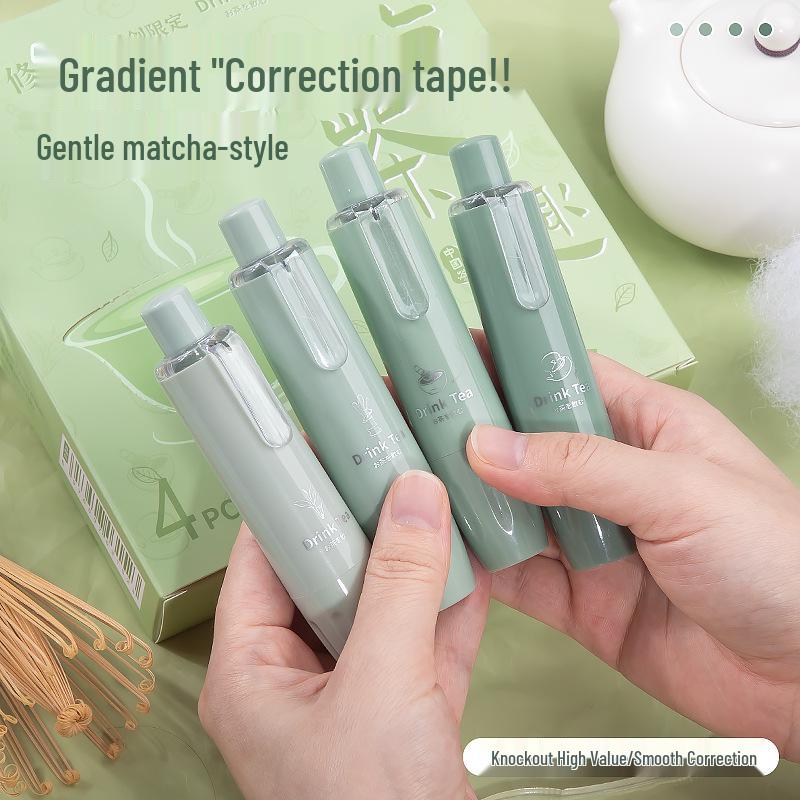 Kaba Bear Refillable Press-Type Correction Tape for Students, High-Value, Stylish Design
Kaba Bear Refillable Press-Type Correction Tape for Students, High-Value, Stylish Design