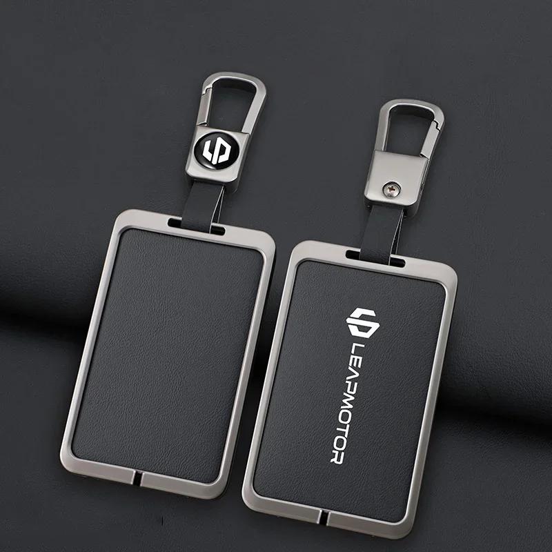 Car Smart NFC Card Key Case Cover For Leapmotor C10 C11 C16 Zinc Alloy Leather Protector Holder Shell Kychain Auto Accessories
Car Smart NFC Card Key Case Cover For Leapmotor C10 C11 C16 Zinc Alloy Leather Protector Holder Shell Kychain Auto Accessories