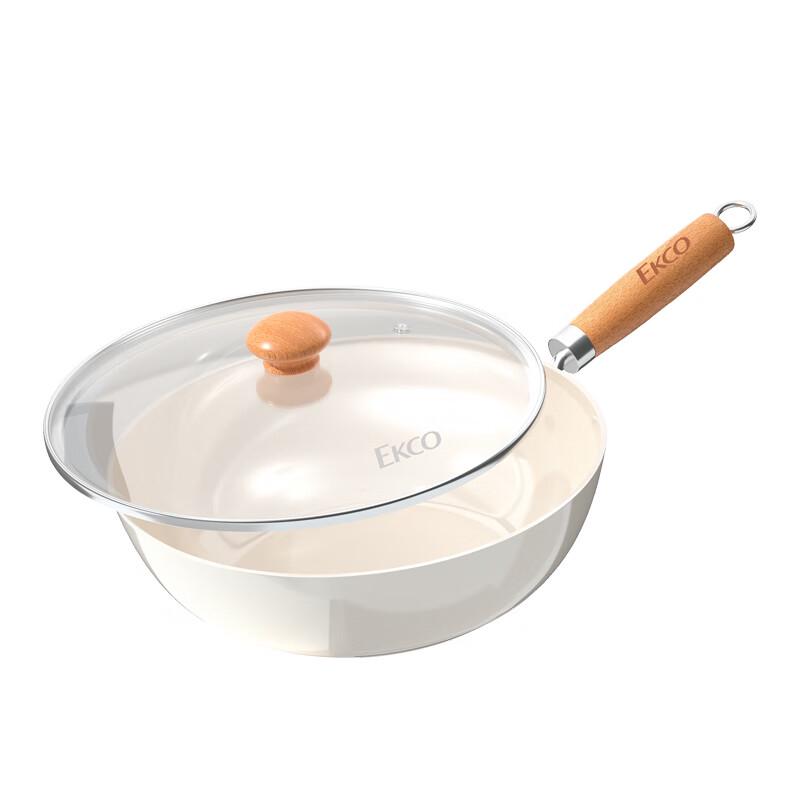 EKCO New Elegant White Lightweight Refined Iron Wok
EKCO New Elegant White Lightweight Refined Iron Wok