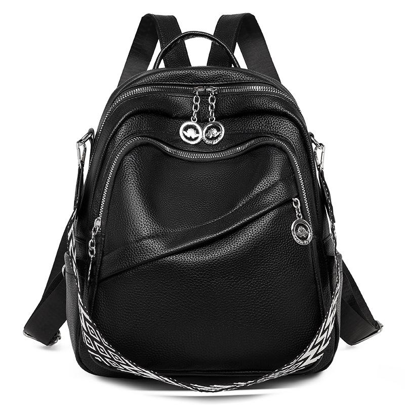 Женский дорожный рюкзак из ПУ большой вместимости - Универсальная сумка для поездок высокого класса чёрный
Женский дорожный рюкзак из ПУ большой вместимости - Универсальная сумка для поездок высокого класса чёрный