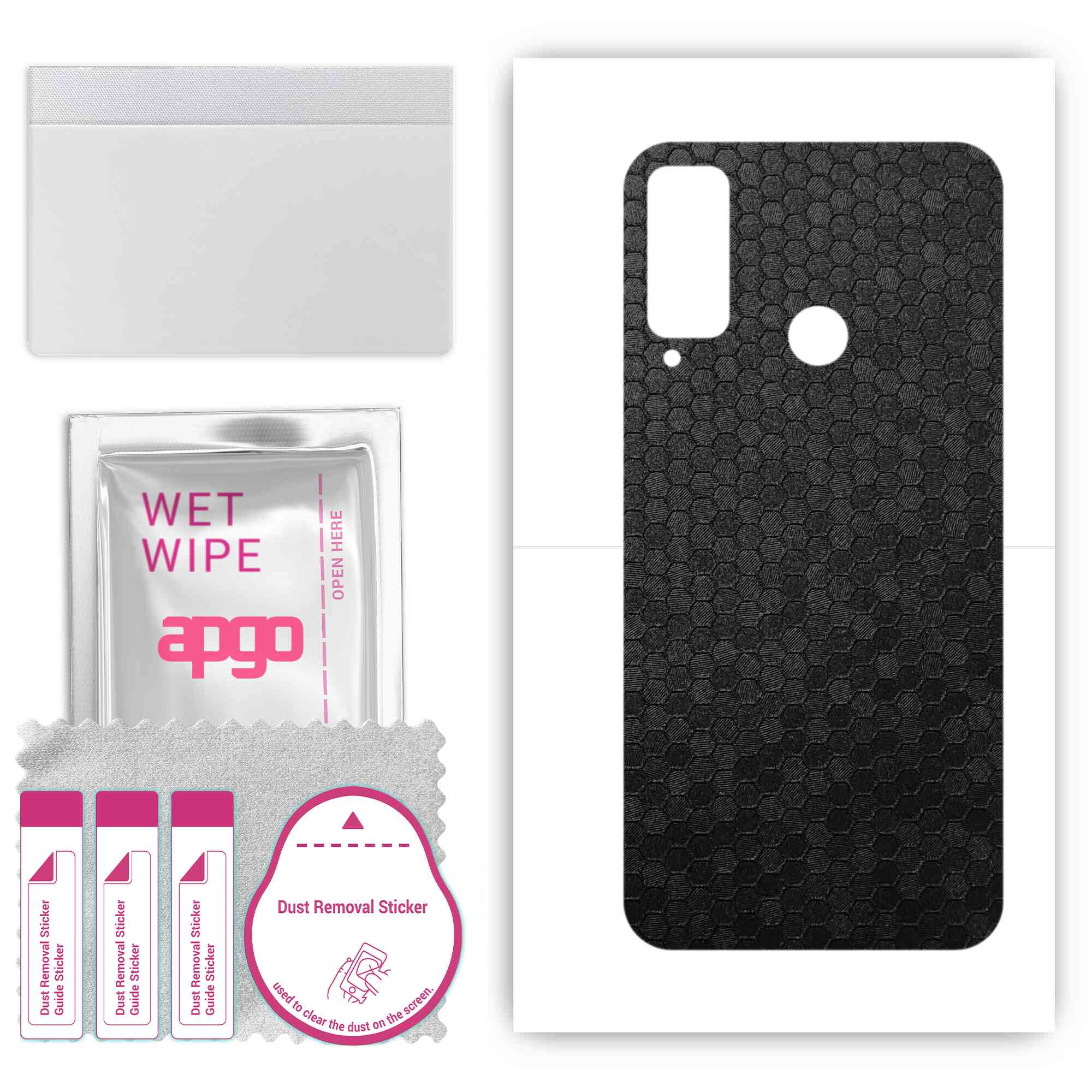 Apgo Protective Skin Sticker для задньої панелі, сумісної з Honor Play 4T, Wrap Film, Foil, Vinyl - Pattern Black Honeycomb
Apgo Protective Skin Sticker для задньої панелі, сумісної з Honor Play 4T, Wrap Film, Foil, Vinyl - Pattern Black Honeycomb