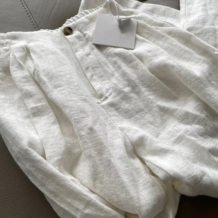 High-Quality Women s Summer Wide-Leg Cotton Linen Pants - Naturally Relaxed Fit M белый
High-Quality Women s Summer Wide-Leg Cotton Linen Pants - Naturally Relaxed Fit M белый