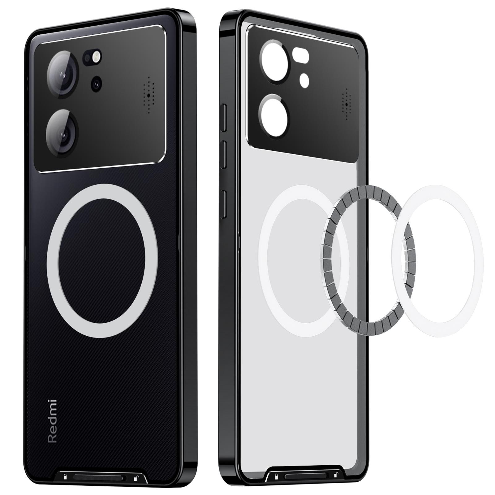 Для Xiaomi 13T Pro 14 Pro металлический чехол для телефона с ароматическим магнитным поглощением, беспроводная зарядка, защита от падений, задняя крышка For Xiaomi 13T Pro чёрный
Для Xiaomi 13T Pro 14 Pro металлический чехол для телефона с ароматическим магнитным поглощением, беспроводная зарядка, защита от падений, задняя крышка For Xiaomi 13T Pro чёрный