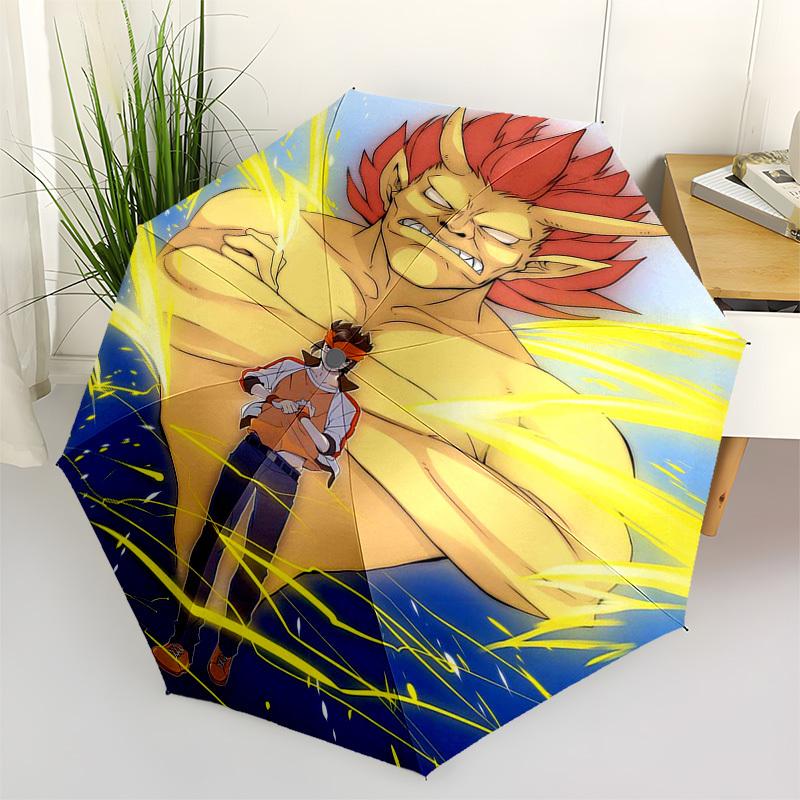 1pc Dragon Ball Z Vegeta Automatic Opening/Closing Outdoor Umbrella - Portable 3-Fold Design with Iron Frame - Outdoor for Fans, Travelers, Daily
1pc Dragon Ball Z Vegeta Automatic Opening/Closing Outdoor Umbrella - Portable 3-Fold Design with Iron Frame - Outdoor for Fans, Travelers, Daily