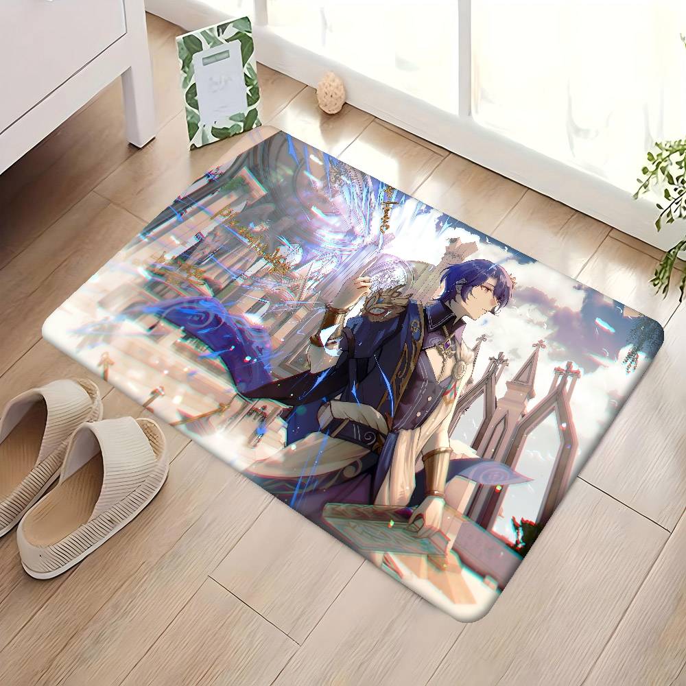 Honkai Star Rail Dr. Ratio Colorful Floor Mat Rectangle Anti-slip Home Soft Badmat Front Door Indoor Outdoor Mat Hotel Decor Mat 50x80 cm
Honkai Star Rail Dr. Ratio Colorful Floor Mat Rectangle Anti-slip Home Soft Badmat Front Door Indoor Outdoor Mat Hotel Decor Mat 50x80 cm