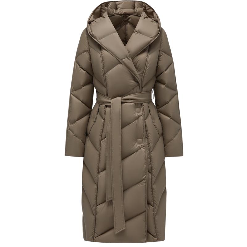 Жіночий довгий пуховик з капюшоном JUZUI ANNACOUSIN M
Жіночий довгий пуховик з капюшоном JUZUI ANNACOUSIN M