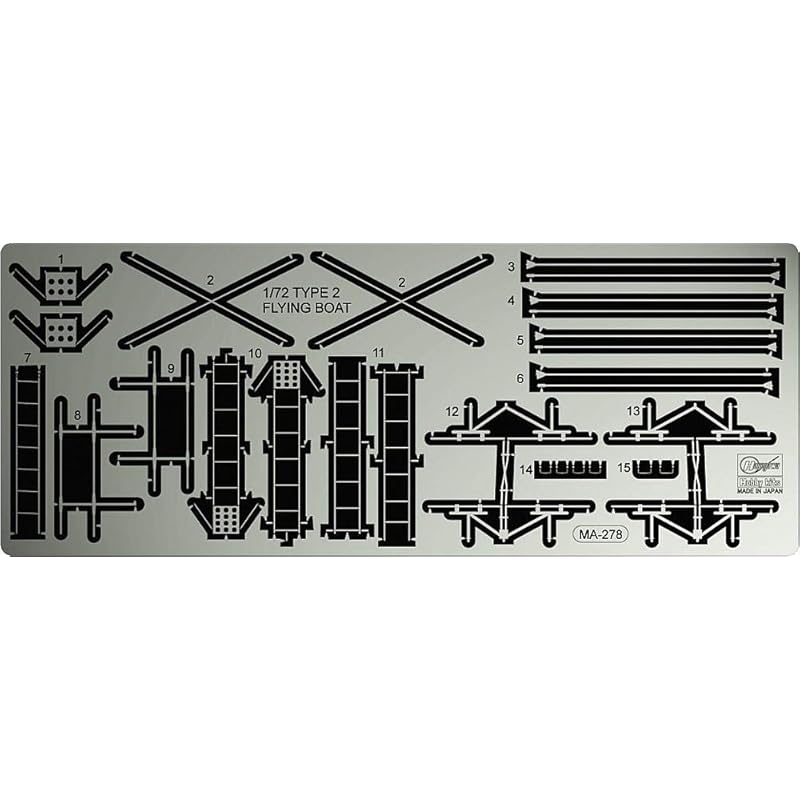 Hasegawa 1/72 Japanese navy Type 2 large flying boat Detail up etched parts parts for plastic models QG67
Hasegawa 1/72 Japanese navy Type 2 large flying boat Detail up etched parts parts for plastic models QG67