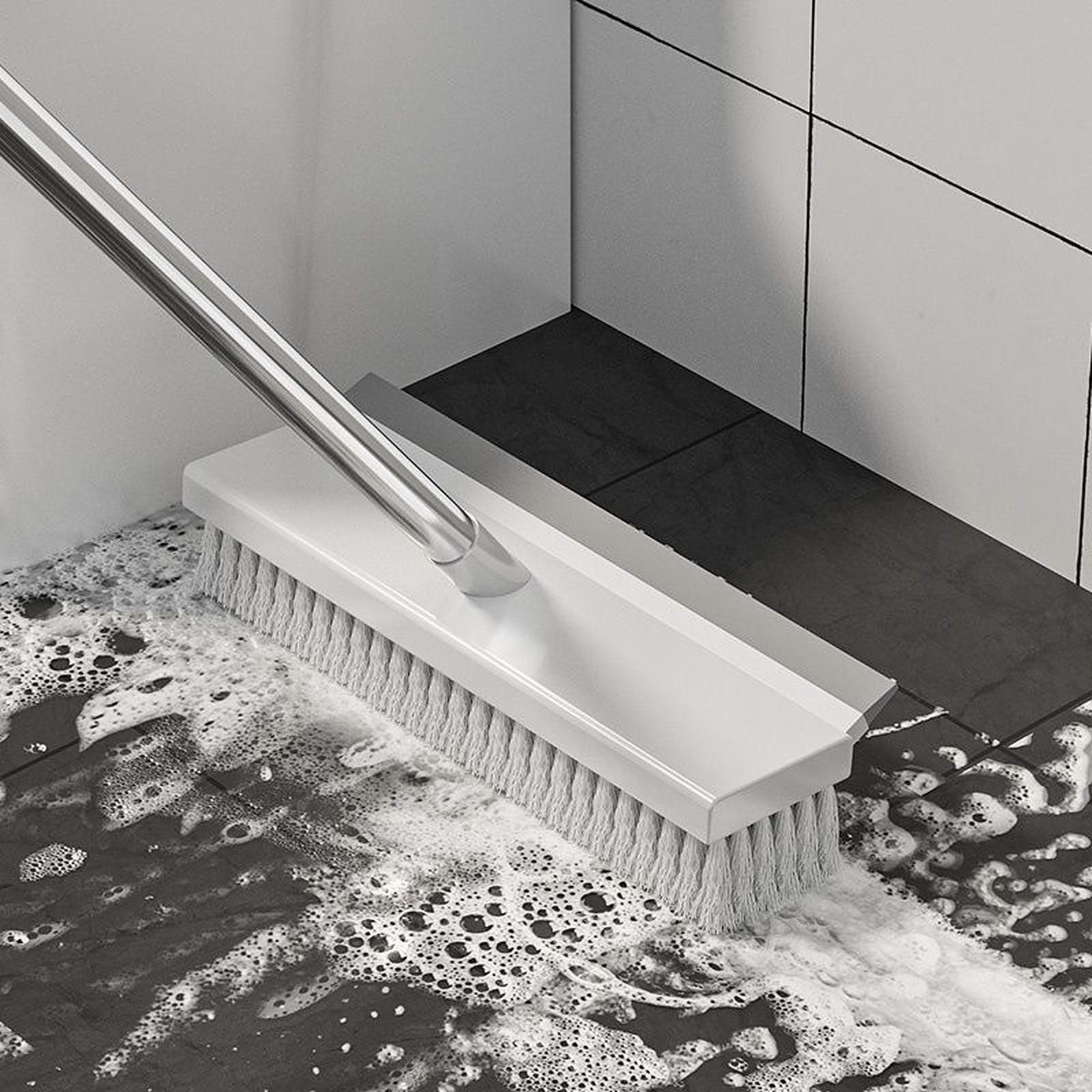 Long Handle Floor Brush Toilet Cleaning Brush Bathroom Gap Brush Scraper Carpet Cleaning Tool 80cm Length for Home and Commercial Use one size білий
Long Handle Floor Brush Toilet Cleaning Brush Bathroom Gap Brush Scraper Carpet Cleaning Tool 80cm Length for Home and Commercial Use one size білий