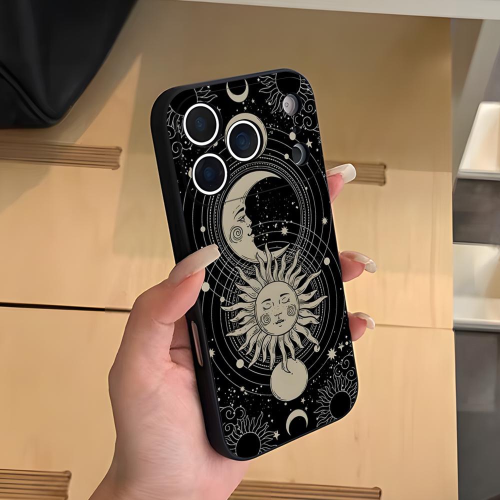 Yinuoda Забавный чехол для телефона с изображением лица солнца и луны для IPhone 17 Air 16 E Pro Max 15 14 13 Mini 12 Pro 11 Max Plus Черный Мягкий корпус iPhone17 Pro
Yinuoda Забавный чехол для телефона с изображением лица солнца и луны для IPhone 17 Air 16 E Pro Max 15 14 13 Mini 12 Pro 11 Max Plus Черный Мягкий корпус iPhone17 Pro