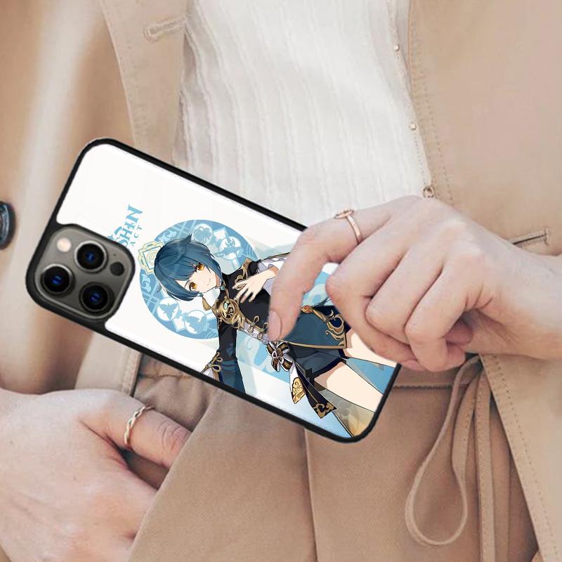 Genshin Impact Xingqiu Magnetic Phone Case For APPLE iPhone 17 Air 16 14 13 12 Pro Max 15 Plus Charge With MagSafe Cover iPhone 13mini
Genshin Impact Xingqiu Magnetic Phone Case For APPLE iPhone 17 Air 16 14 13 12 Pro Max 15 Plus Charge With MagSafe Cover iPhone 13mini