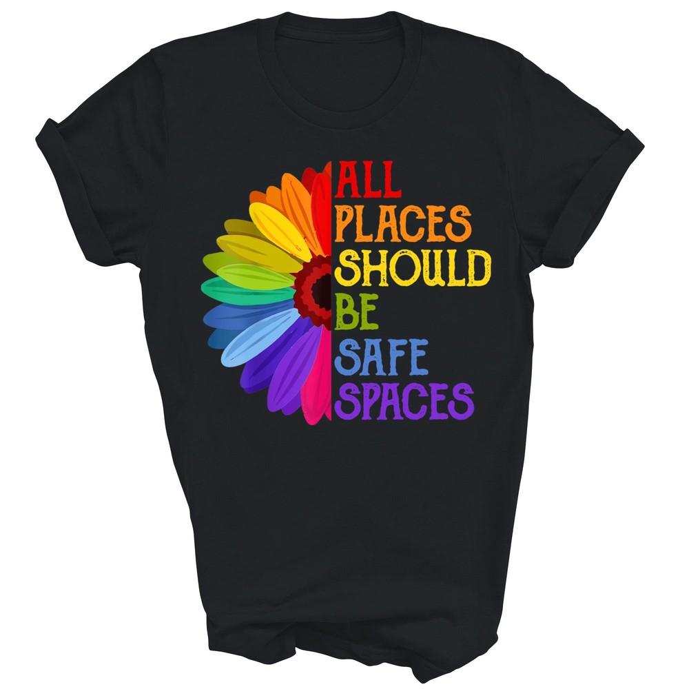 All Places Should Be Safe Spaces Gay Pride Ally Lgbt Unisex Shirt Gift 4XL
All Places Should Be Safe Spaces Gay Pride Ally Lgbt Unisex Shirt Gift 4XL