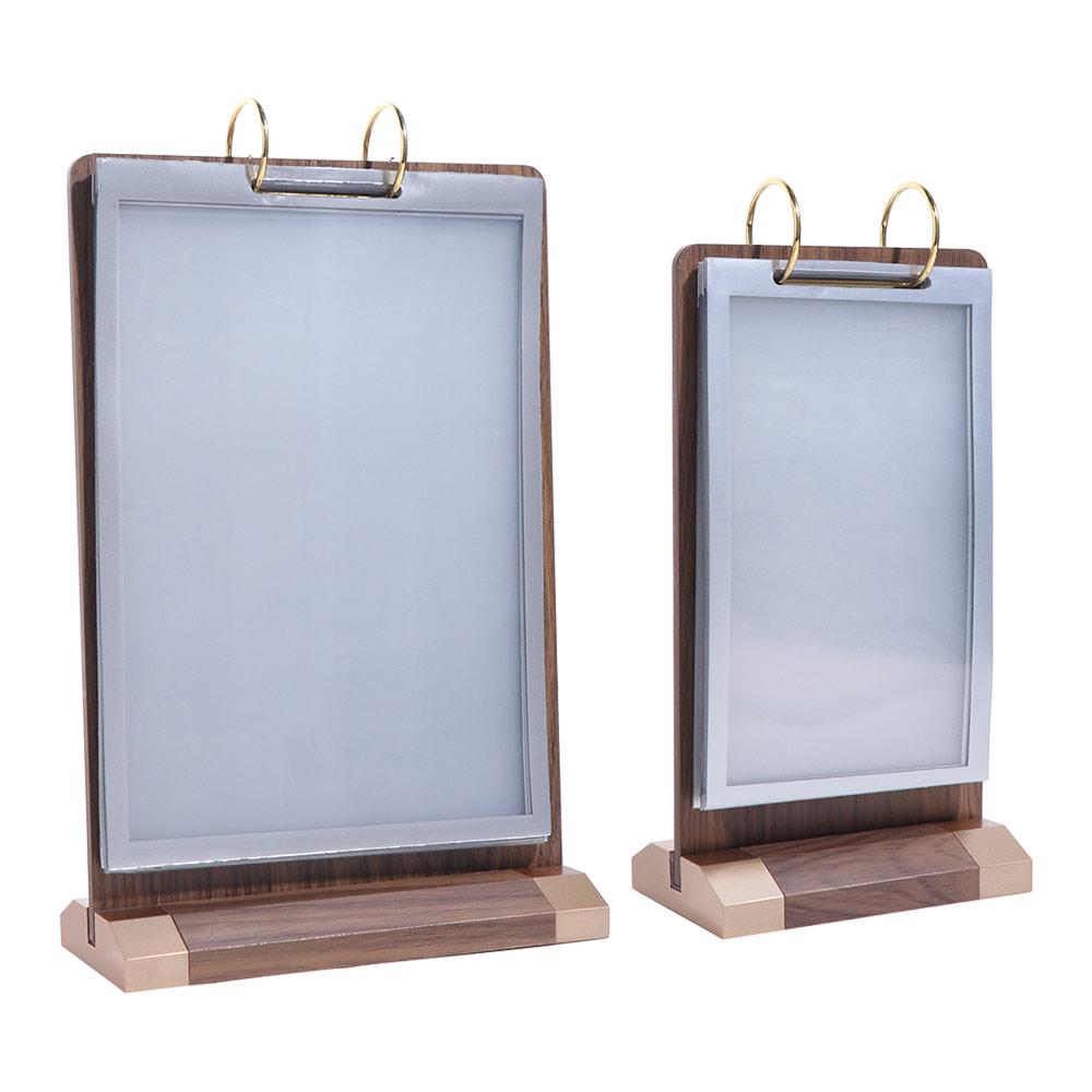 Multi page Ads Display Stand Wooden Holder Sign Holder Display Stand Desktop Binder A6
Multi page Ads Display Stand Wooden Holder Sign Holder Display Stand Desktop Binder A6