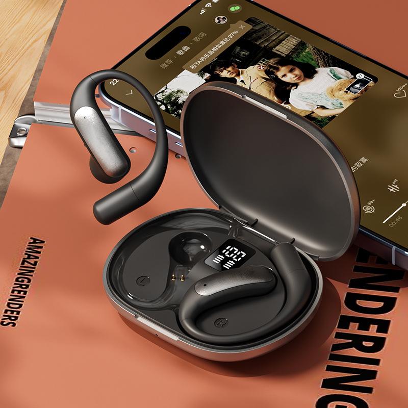 AI Translation M127 Wireless Bone Conduction Ear-hook Noise-Cancelling Bluetooth Earphones
AI Translation M127 Wireless Bone Conduction Ear-hook Noise-Cancelling Bluetooth Earphones