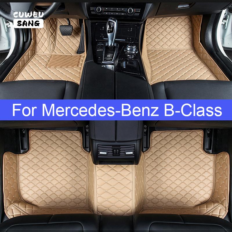 Автомобильные коврики CUWEUSANG на заказ для Mercedes-Benz B-Clase W245 W246 W242 W247, аксессуары для авто ног 2 ROWS
Автомобильные коврики CUWEUSANG на заказ для Mercedes-Benz B-Clase W245 W246 W242 W247, аксессуары для авто ног 2 ROWS