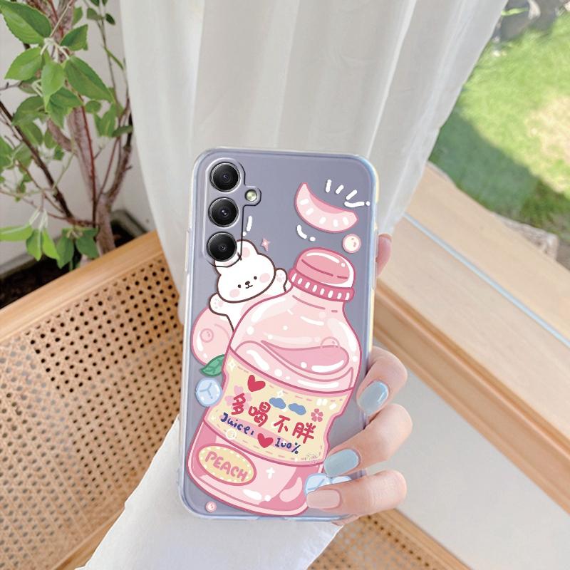 М’який силіконовий прозорий чохол для Xiaomi Redmi 13C Note 13 Pro Samsung A55 A54 A34 S24 iPhone15 Захисний протиударний чохол із милим мультяшним малюнком для камери Samsung Galaxy S23 FE
М’який силіконовий прозорий чохол для Xiaomi Redmi 13C Note 13 Pro Samsung A55 A54 A34 S24 iPhone15 Захисний протиударний чохол із милим мультяшним малюнком для камери Samsung Galaxy S23 FE