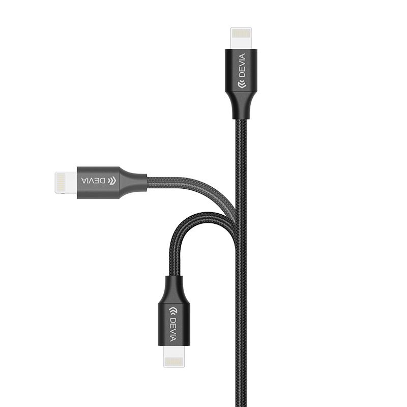 DEVIA Gracious Series EC412 2m USB-A to Lightning Phone Charging Cable Data Sync Braided Cord A
DEVIA Gracious Series EC412 2m USB-A to Lightning Phone Charging Cable Data Sync Braided Cord A