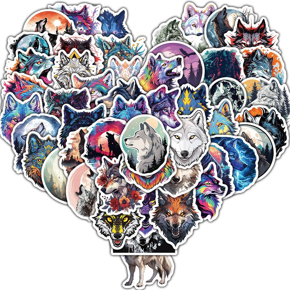 50/100PCS Colorful Cool Handsome Animal Wolf Graffiti Sticker PVC Laptop Water Cup Case Skateboard Phone Art Decoration Stickers
50/100PCS Colorful Cool Handsome Animal Wolf Graffiti Sticker PVC Laptop Water Cup Case Skateboard Phone Art Decoration Stickers