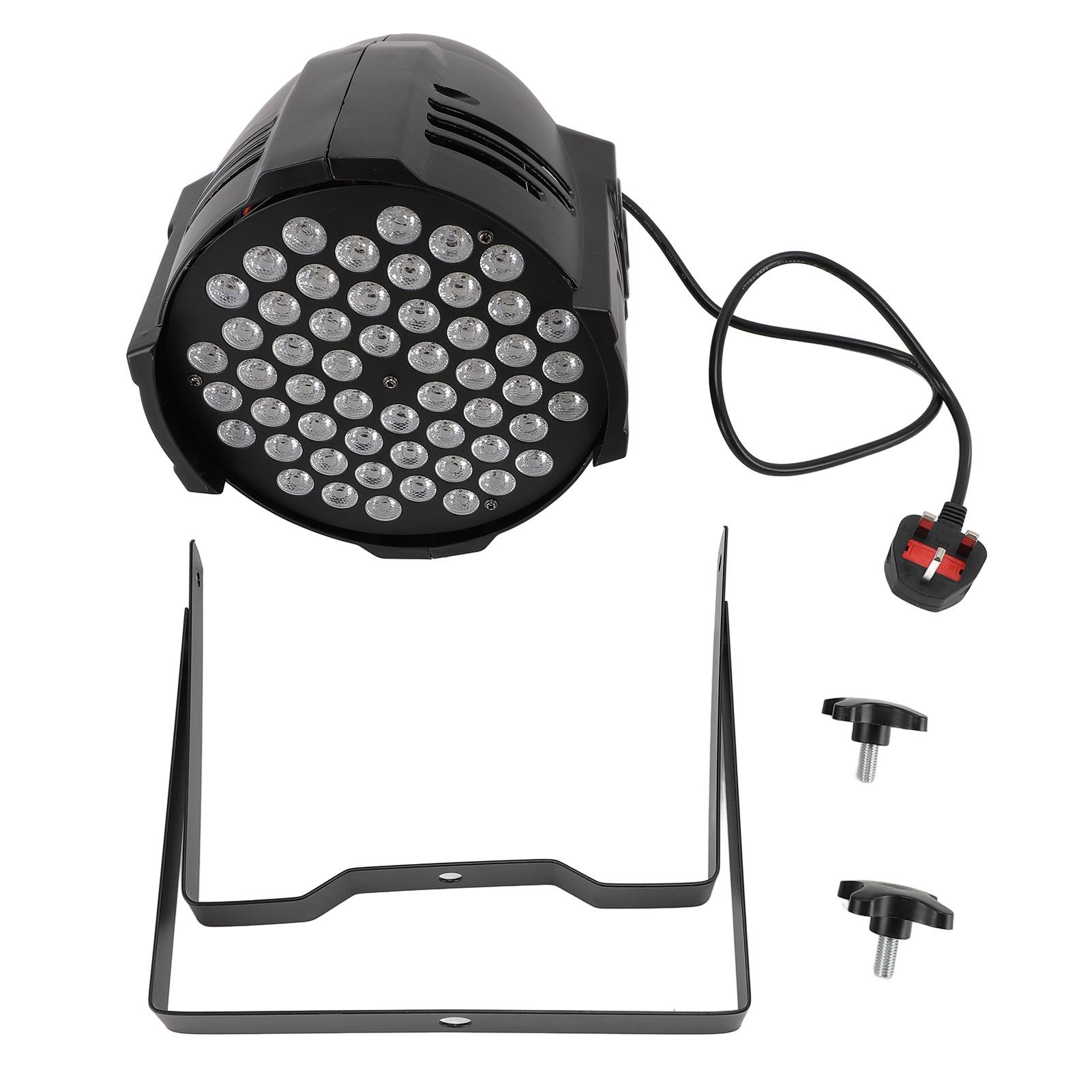LED Stage Light 54x3W DMX 512 Control Sound Activated RGBW DJ Par Lights for Stage Concert Party UK Plug
LED Stage Light 54x3W DMX 512 Control Sound Activated RGBW DJ Par Lights for Stage Concert Party UK Plug