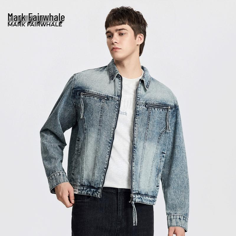 Mark Fairwhale Men s American Retro Washed Denim Jacket M
Mark Fairwhale Men s American Retro Washed Denim Jacket M