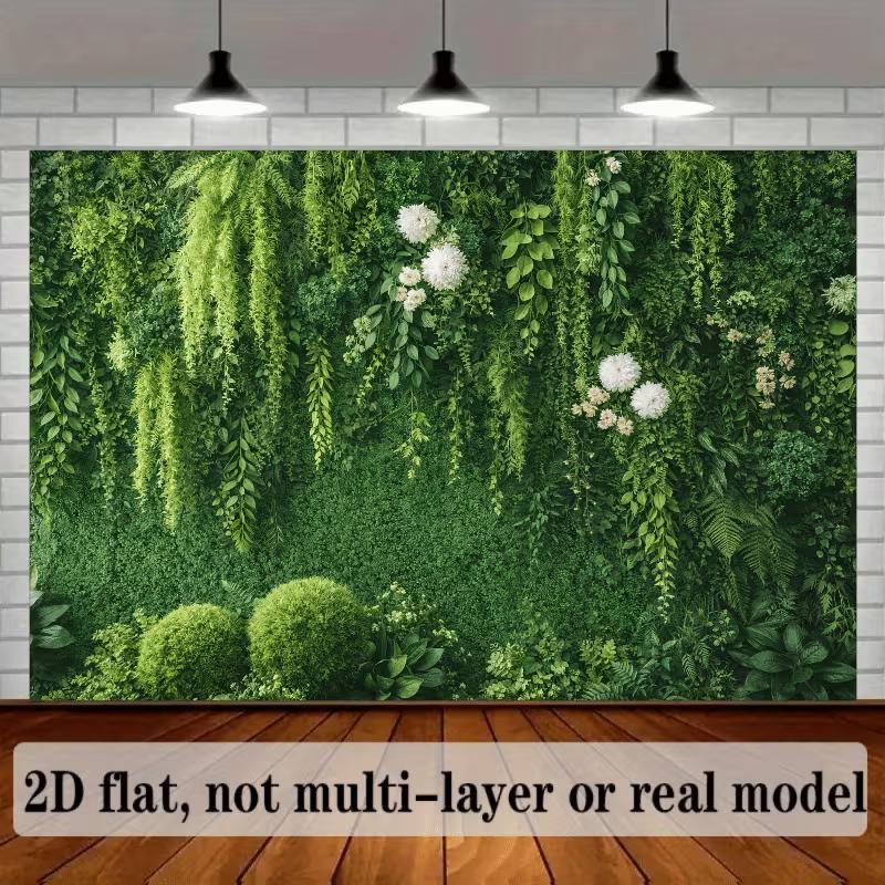 2D Jungle Foliage Backdrop - Wedding Photography Background for Party 47.2x31.5inch/120*80cm
2D Jungle Foliage Backdrop - Wedding Photography Background for Party 47.2x31.5inch/120*80cm
