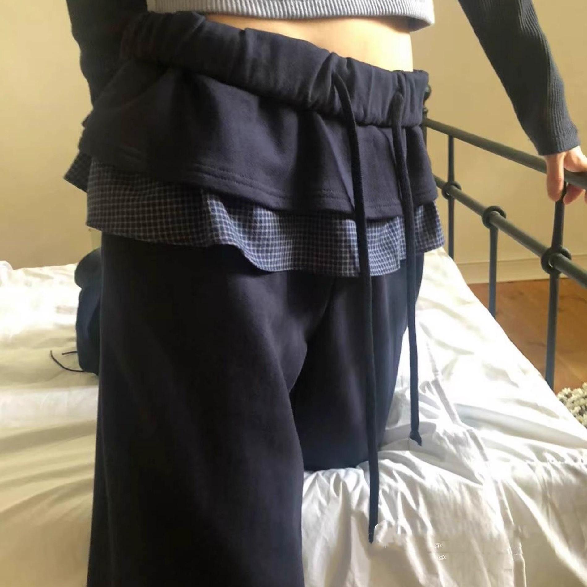 Женские модные японские спортивные штаны Pantalon Streetwear Joggers Femme Patchwork Plaid Casual Direct Y2k брюки XL темно-синий
Женские модные японские спортивные штаны Pantalon Streetwear Joggers Femme Patchwork Plaid Casual Direct Y2k брюки XL темно-синий