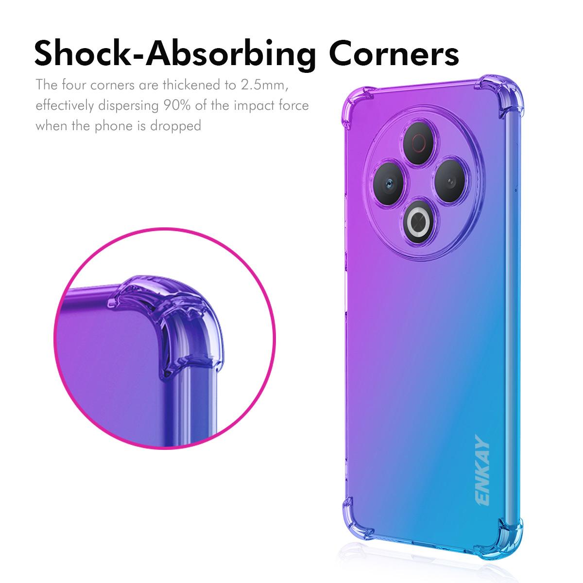 For TECNO Spark 30 4G TPU Case ENKAY Thickened Four Corner Drop-proof Phone Back Cover Blue/Pink
For TECNO Spark 30 4G TPU Case ENKAY Thickened Four Corner Drop-proof Phone Back Cover Blue/Pink