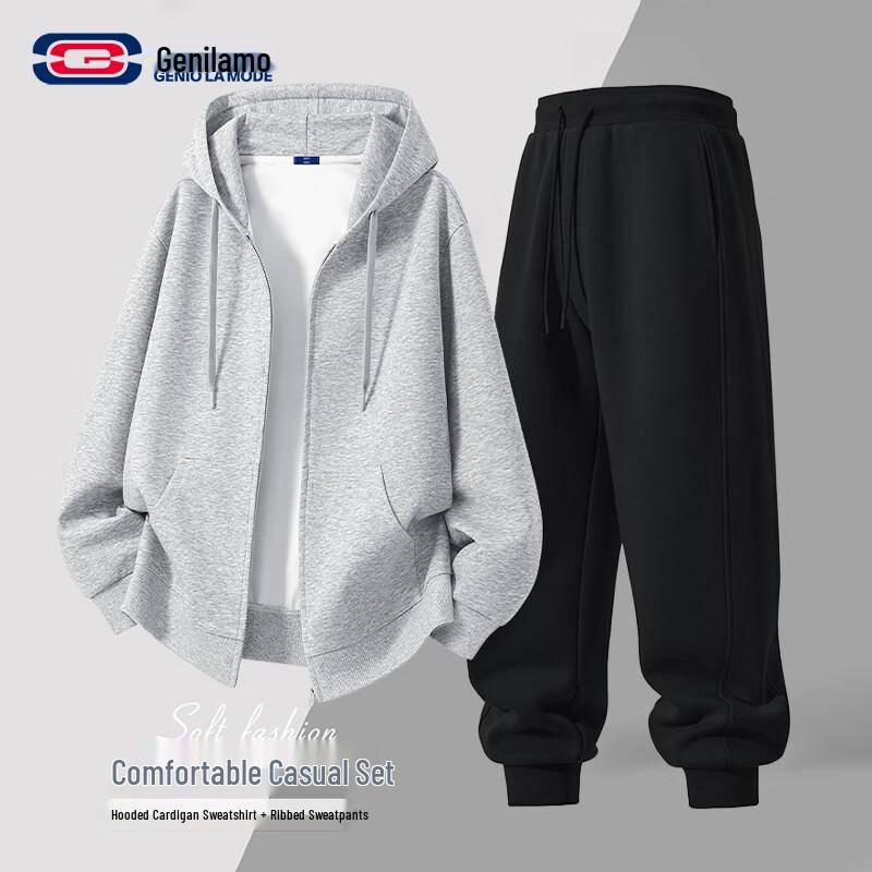 GENIOLAMODE Men s Loose Casual Hoodie & Pants Set M
GENIOLAMODE Men s Loose Casual Hoodie & Pants Set M