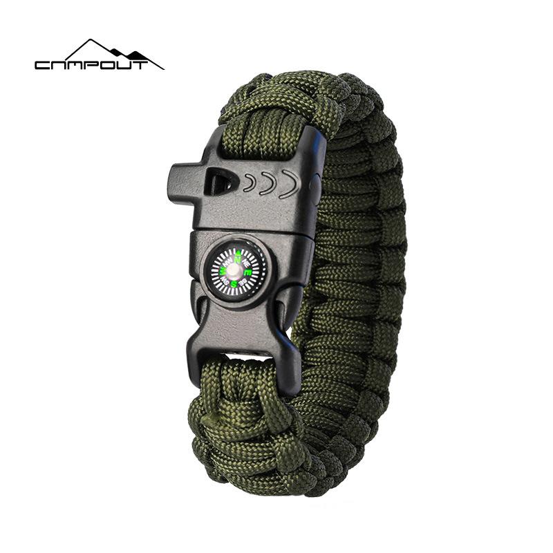 1pc Outdoor Survival Umbrella Rope SOS Bracelet Emergency Rescue Bracelet EDC Camping Survival Compass Whistle Saving Tools армия зеленый
1pc Outdoor Survival Umbrella Rope SOS Bracelet Emergency Rescue Bracelet EDC Camping Survival Compass Whistle Saving Tools армия зеленый