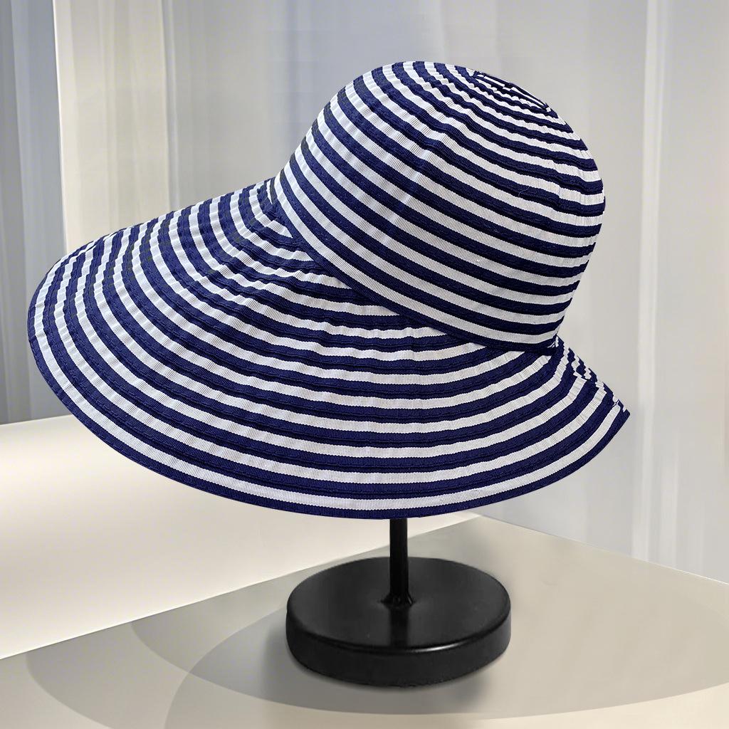 Striped fisherman hat children spring and summer length big eaves sunshade sun protection hat outdoor mountaineering vacation show washbasin hat 56-60CM
Striped fisherman hat children spring and summer length big eaves sunshade sun protection hat outdoor mountaineering vacation show washbasin hat 56-60CM