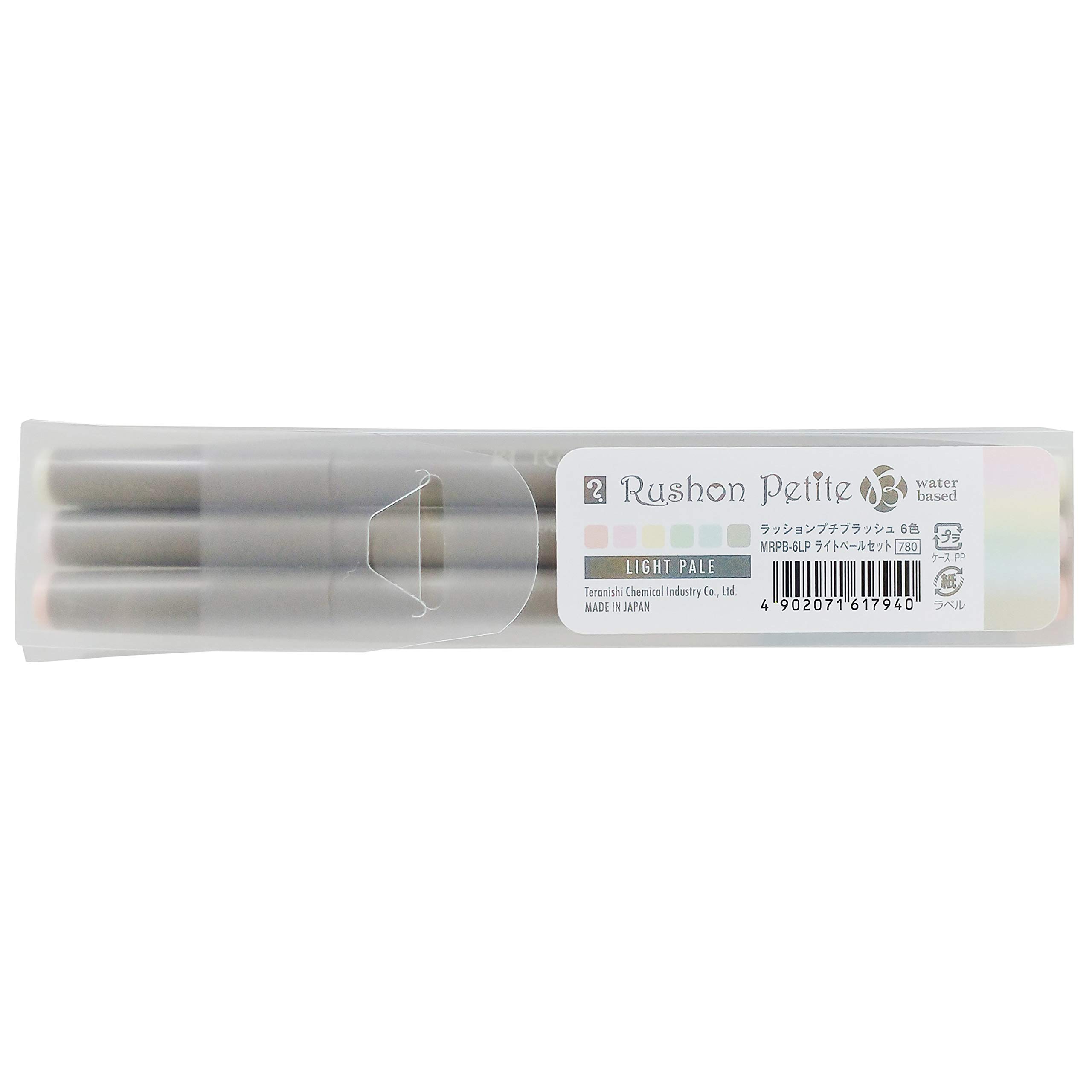 Маркер Teranishi Chemical Magic Lashon Petit Brush Light Pail, набор из 6 цветов на водной основе MRPB-6LP
Маркер Teranishi Chemical Magic Lashon Petit Brush Light Pail, набор из 6 цветов на водной основе MRPB-6LP