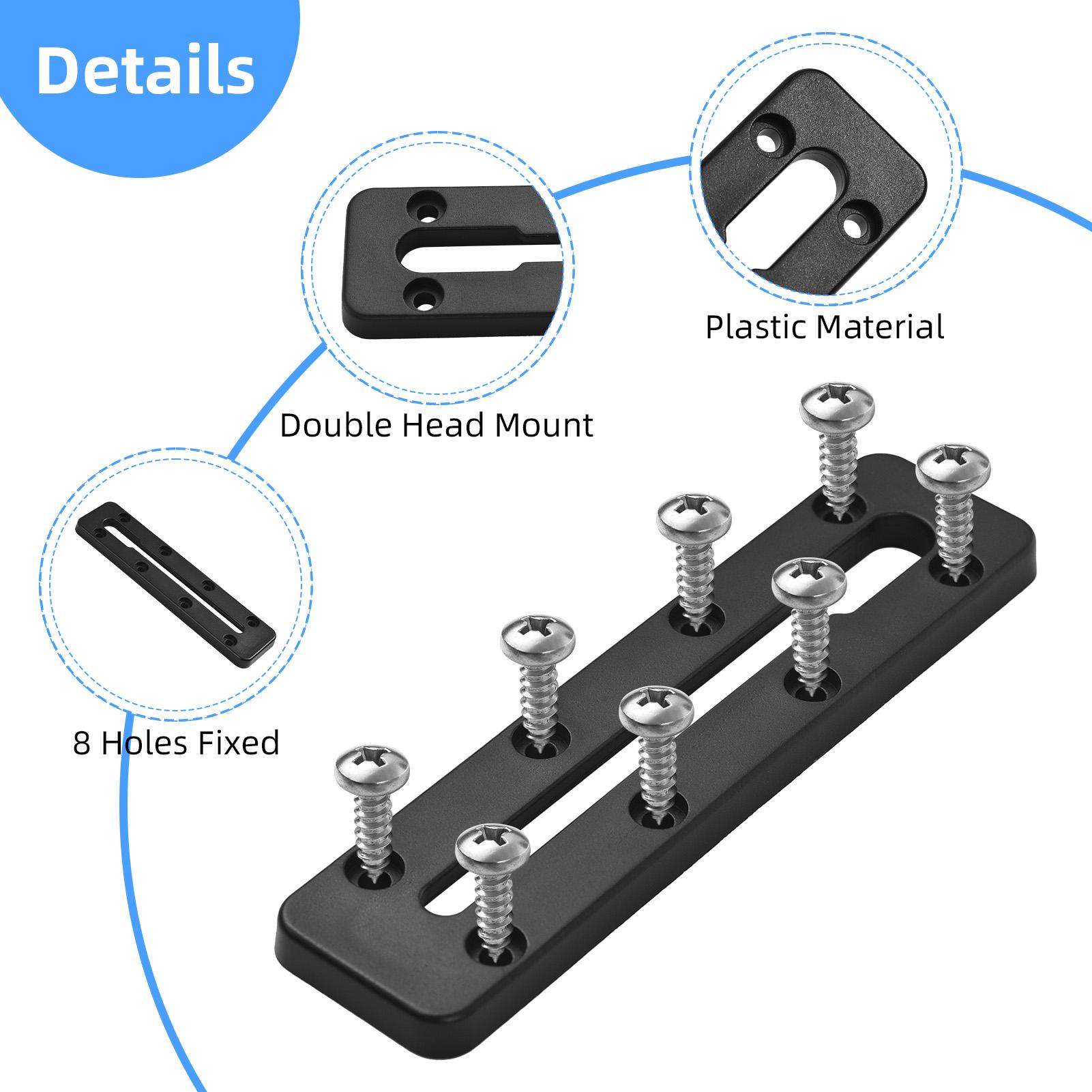 1 Pair Kayak Track Plastic Kayak Rail Kayak Accessories Mount Track for Fishing Rod Holder чёрный
1 Pair Kayak Track Plastic Kayak Rail Kayak Accessories Mount Track for Fishing Rod Holder чёрный