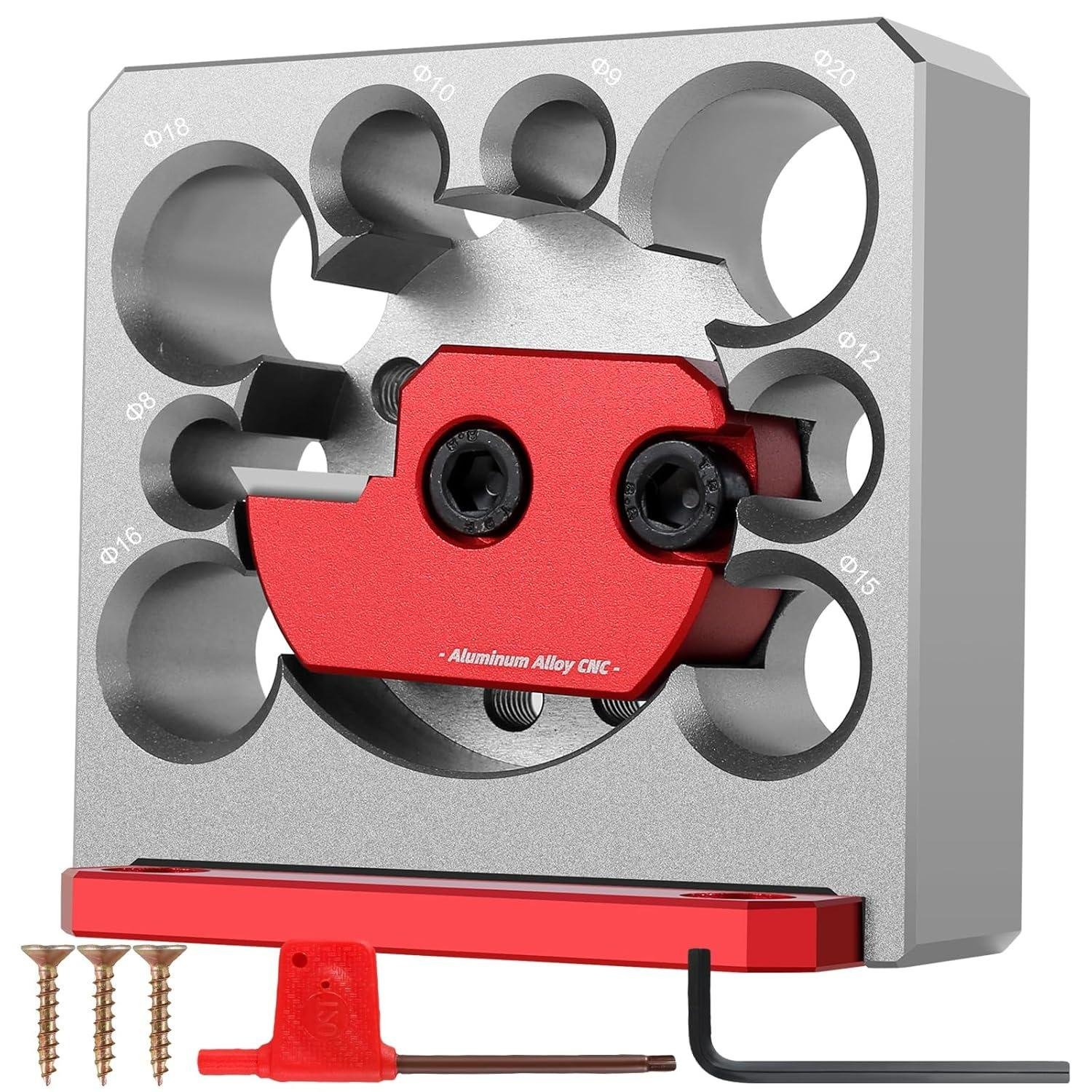 Dowel Maker Jig Kit, Aluminum Alloy, 8 Holes 8mm-20mm Z
Dowel Maker Jig Kit, Aluminum Alloy, 8 Holes 8mm-20mm Z
