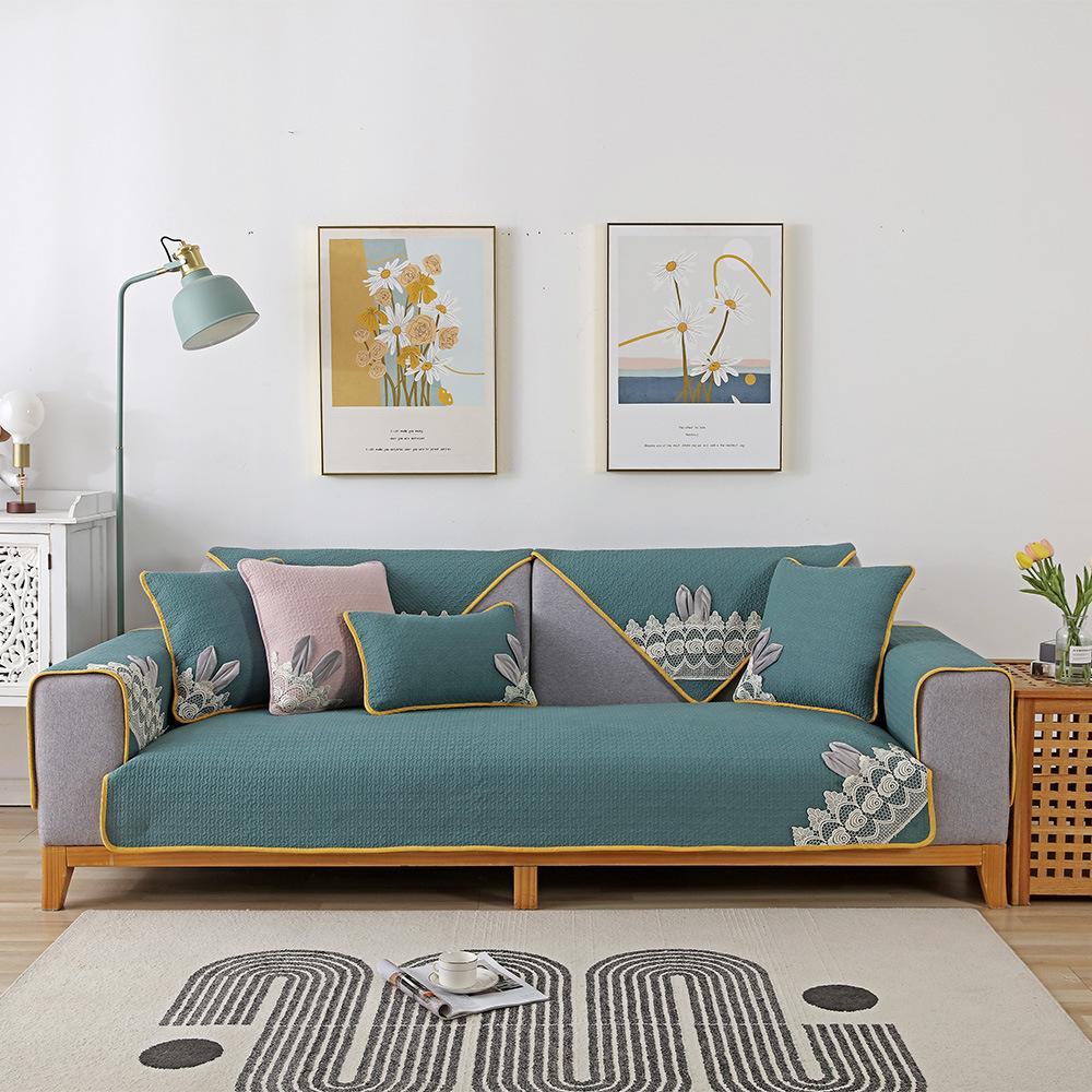 Cute Rabbit Ear Sofa Cushion Pure Cotton Non Slip Modern Cream Simple Universal Cover Towel Four Seasons Home Decor 70*70
Cute Rabbit Ear Sofa Cushion Pure Cotton Non Slip Modern Cream Simple Universal Cover Towel Four Seasons Home Decor 70*70