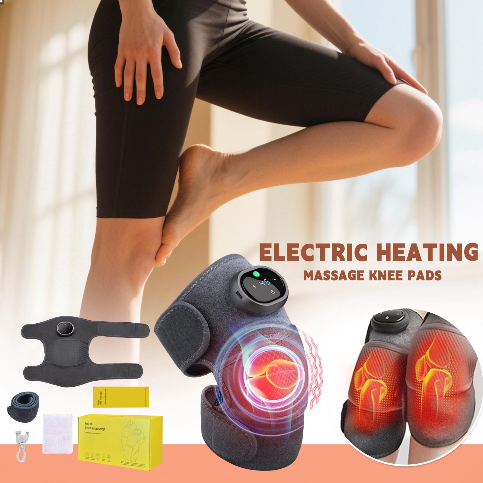 Wireless Knee Massager With Thermal Vibration, Electrically Heated Knee Brace, With 5 Heat And 3 Massage Modes, Gift For Men And Women ,gray, One Size білий
Wireless Knee Massager With Thermal Vibration, Electrically Heated Knee Brace, With 5 Heat And 3 Massage Modes, Gift For Men And Women ,gray, One Size білий