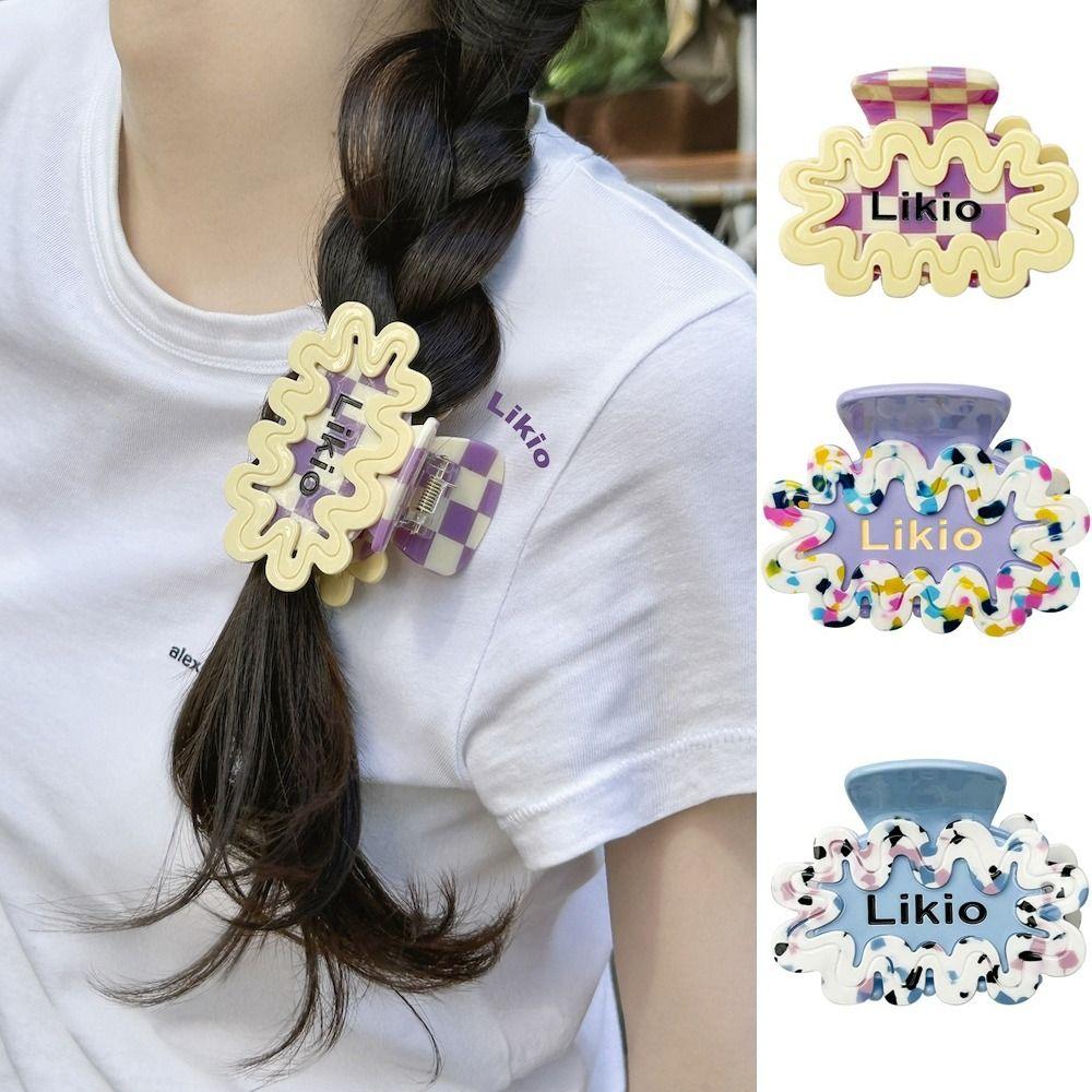 Acetic Acid Flower Hair Clip Letter Shark Clip Cute Acetate Wave Shape Hair Claw Streetwear C
Acetic Acid Flower Hair Clip Letter Shark Clip Cute Acetate Wave Shape Hair Claw Streetwear C