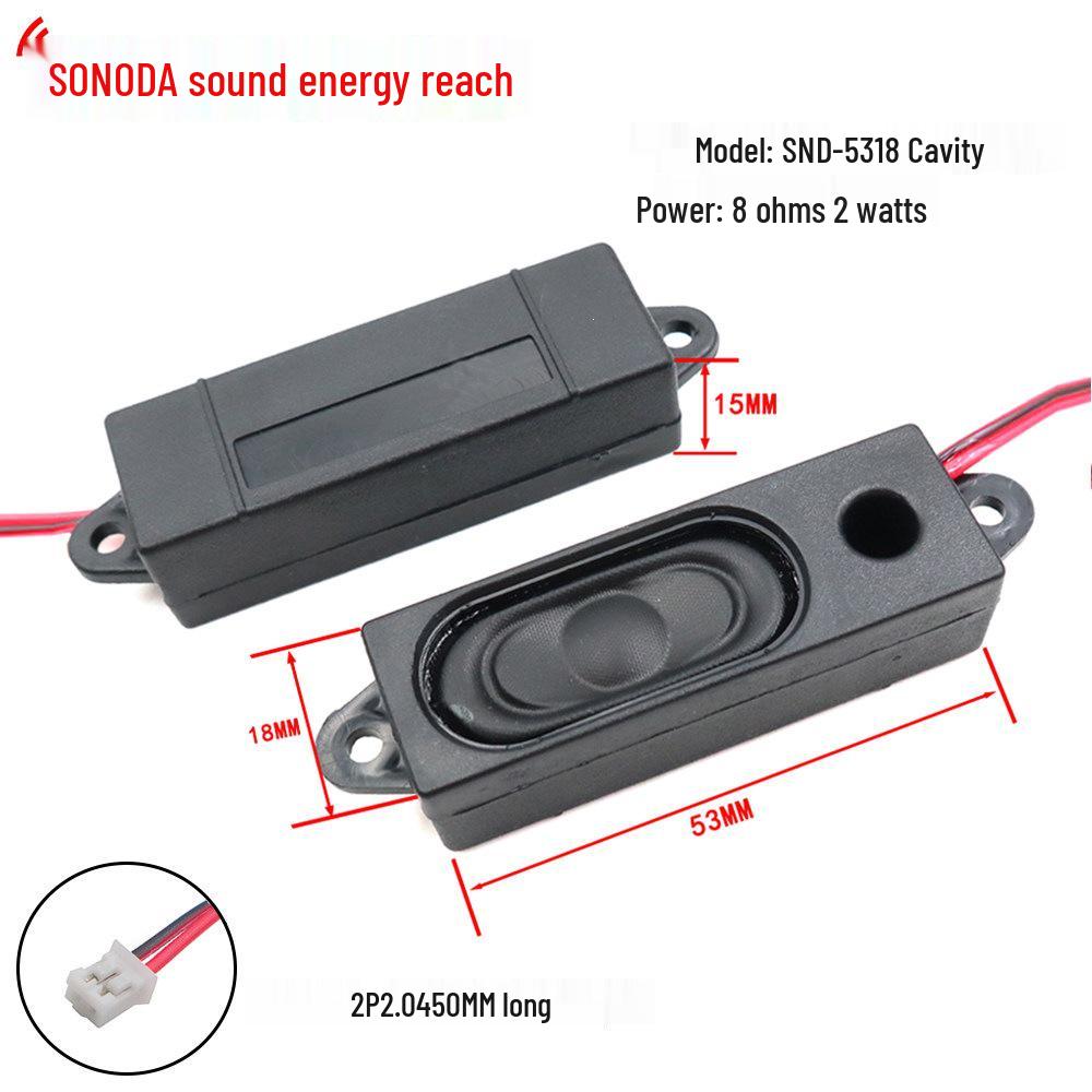 8 Ohm 2W/3W Cavity Speaker for Advertising Machines and Home Use
8 Ohm 2W/3W Cavity Speaker for Advertising Machines and Home Use