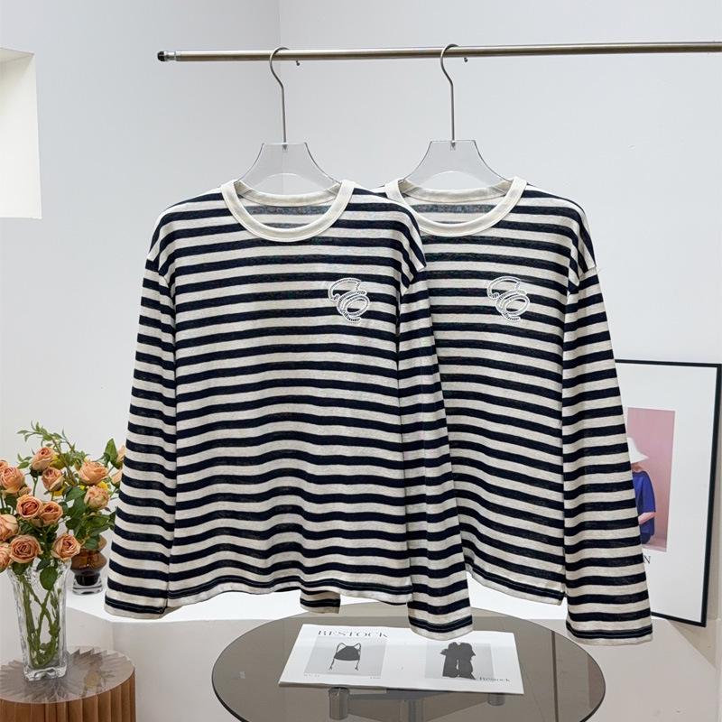 ED25 Nautical Stripe E+ Women s Long Sleeve Casual Top - Slimming, Soft, Versatile Size L
ED25 Nautical Stripe E+ Women s Long Sleeve Casual Top - Slimming, Soft, Versatile Size L