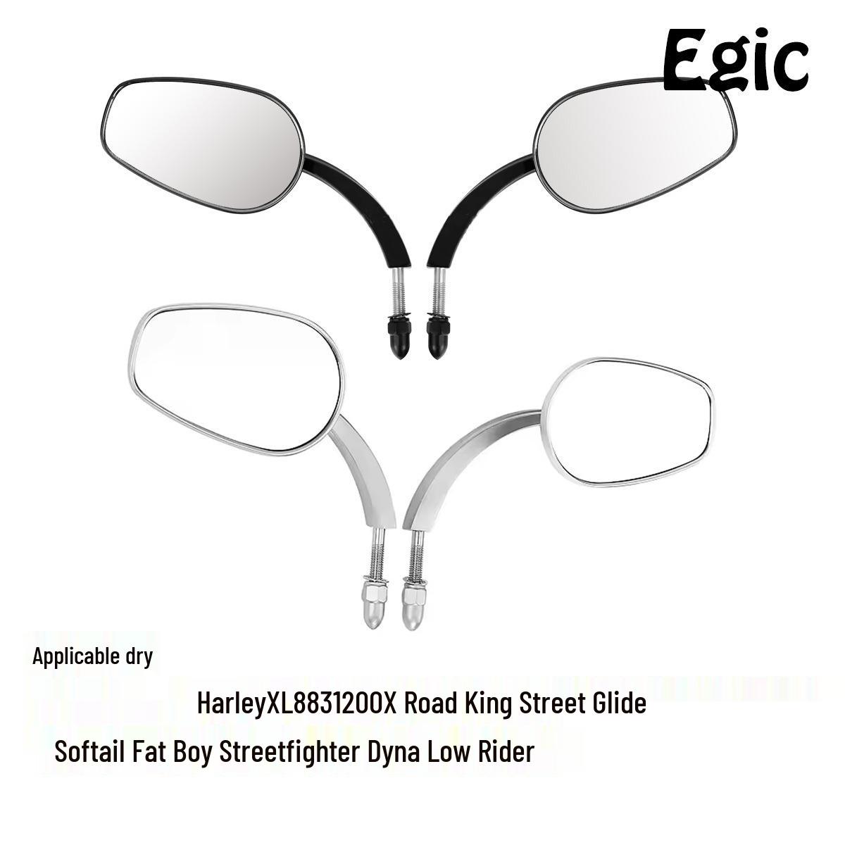 Harley Motorcycle Rearview Mirror for XL883, XL1200, Street Glide, Fat Boy, Dyna, Road King Black
Harley Motorcycle Rearview Mirror for XL883, XL1200, Street Glide, Fat Boy, Dyna, Road King Black