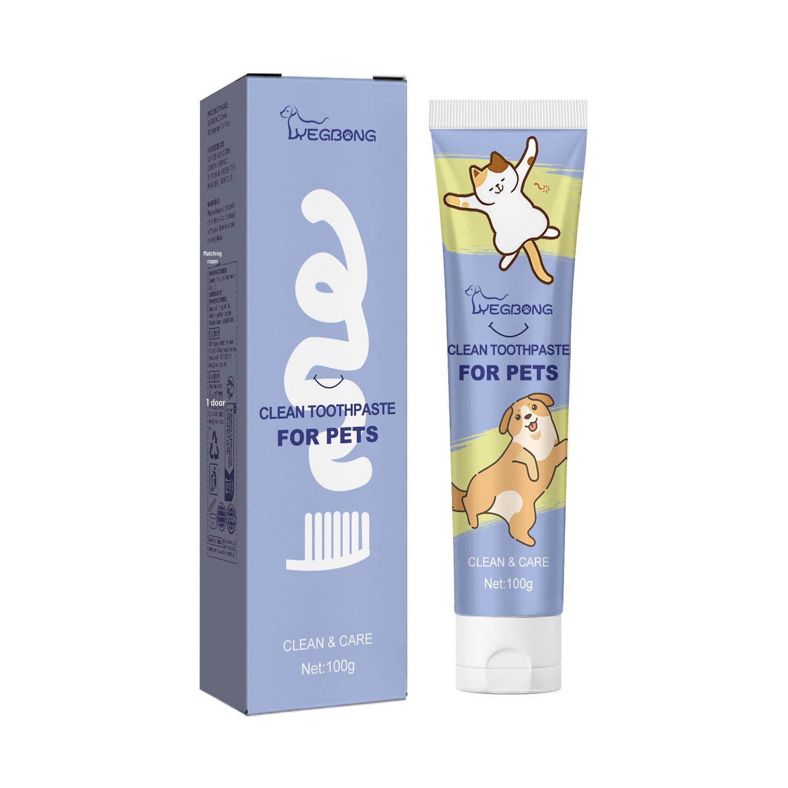 Yegbong Pet Toothpaste: Cleans Tartar & Stains, Promotes White Teeth for Cats & Dogs.
Yegbong Pet Toothpaste: Cleans Tartar & Stains, Promotes White Teeth for Cats & Dogs.