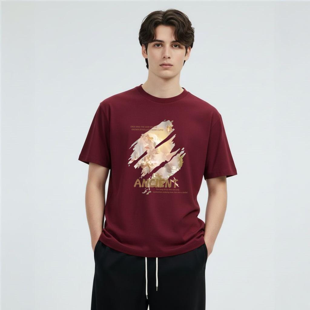 Unisex 100% Cotton Loose Fit Plus Size Short Sleeve T-Shirt: Casual, Trendy, Versatile Summer Top 3XL for 171-190 lbs
Unisex 100% Cotton Loose Fit Plus Size Short Sleeve T-Shirt: Casual, Trendy, Versatile Summer Top 3XL for 171-190 lbs